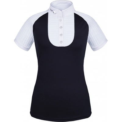 Fair Play Jezdecké závodní tričko s krátkým rukávem JUSTINE Bílá