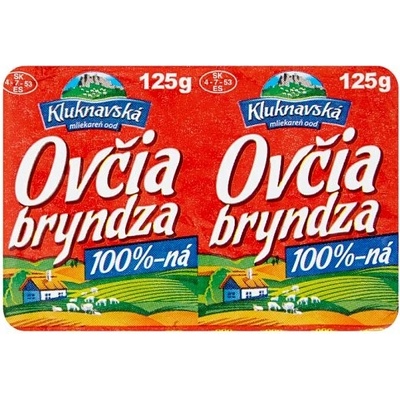 Kluknavská Mliekareň Ovčia bryndza 125 g
