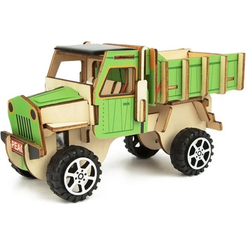 TOOKYLAND Комплект Tooky Land - Направи сам 3D, дървен камион (LT098)