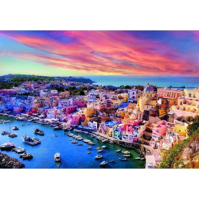 Clementoni - Puzzle Picturesque Procida island - 1 500 piese