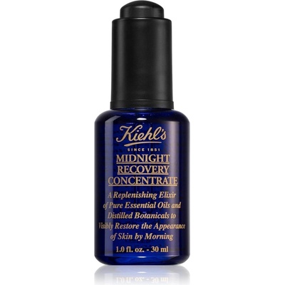 Kiehl's Midnight Recovery Concentrate rегенериращ нощен серум за всички видове кожа, включително и чувствителна 30ml