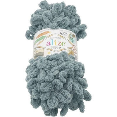Vlnika Puffy 100 g - 87 tmavo šedá