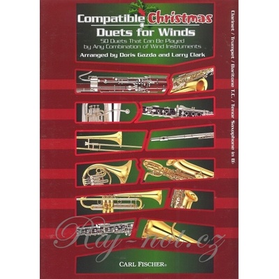 Compatible Christmas Duets For Winds noty pre klarinet / trúbka / tenor sax