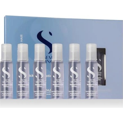 Alfaparf milano Semi Di Lino Density Thickening Lotion лосион за уплътняване на косата 6x13 ml за жени