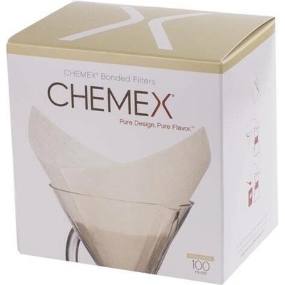 Chemex papírové filtry čtvercové 100 ks