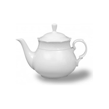 Thun 1794 Konvice čajová český porcelán Natálie bílá 1,2 l