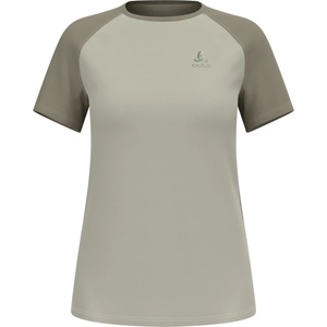 Odlo Дамска тениска Odlo Women's X-Alp Trail T-Shirt Crew Neck S/S Running shirt - Agate Gray / Vetiver - размер XS (916-4021-0211)