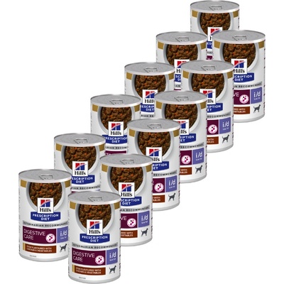 Hill's Prescription Diet I/D Low Fat Stew Starostlivosť o zažívaní 12 x 354 g