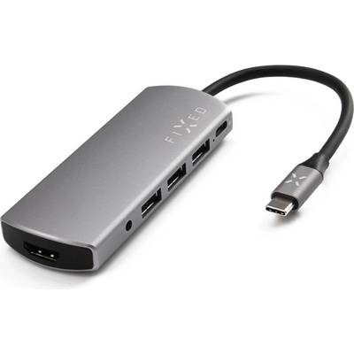 FIXED 6-портов концентратор USB 3.0 Space Gray PO_FIXHU-6IN1 (PO_FIXHU-6IN1)