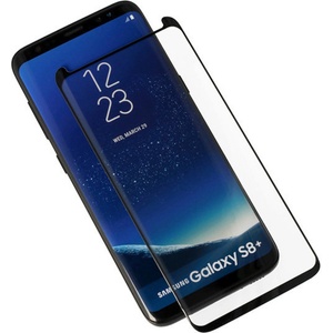  Стъклен протектор Tempered Glass Full Glue 5D - SAM G965 GALAXY S9 PLUS Черен - case friendly