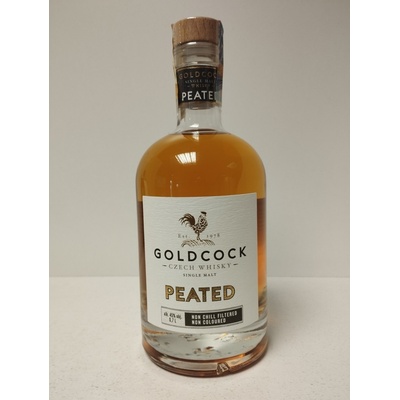 Gold Cock Peated 4yo 45% 0,7 l (holá láhev)