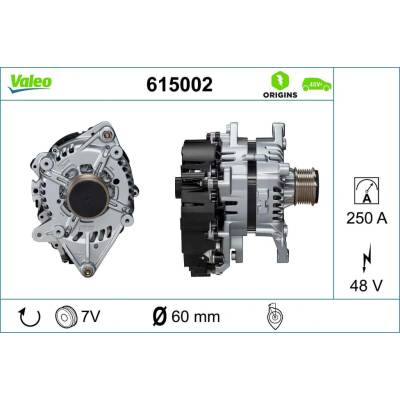 Generátor startéru VALEO 615002