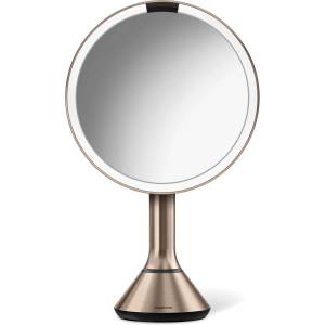 simplehuman Козметично огледало със светлина/увеличително (5x) ø 20 cm Sensor - simplehuman (ST3053)