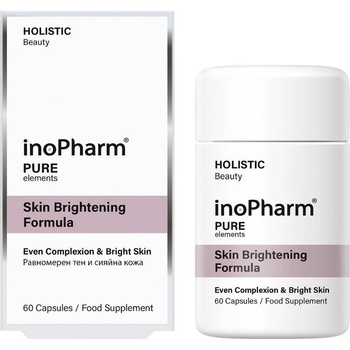 InoPharm Pure Elements Skin Brightening Formula, 60 капсули, InoPharm (191091)