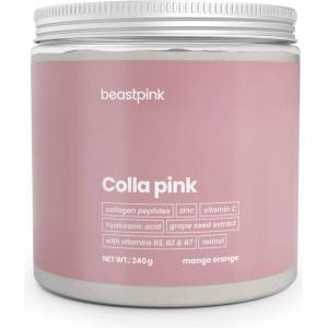 GymBeam BeastPink Colla Pink 240 g манго с портокал