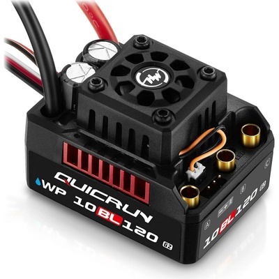HOBBYWING car QuicRun WP 10BL120 G2 bezsenzorový regulátor