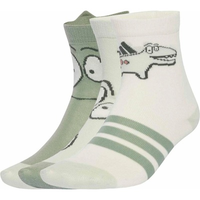 adidas dětské ponožky LK ADRPT 3PP JD1325 zelená