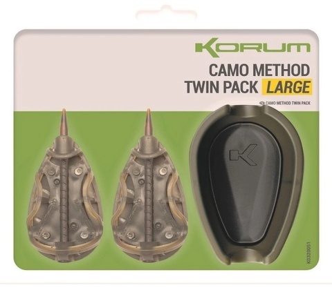 Korum Camo Method Twin Pack Large