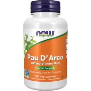 NOW Pau D' Arco 500 mg [100 капсули]