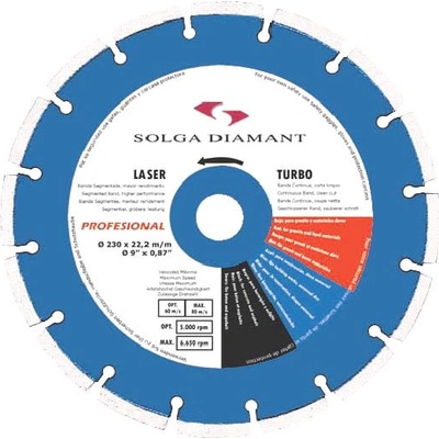 Solga Kotúč diamantový 115 mm 13703115