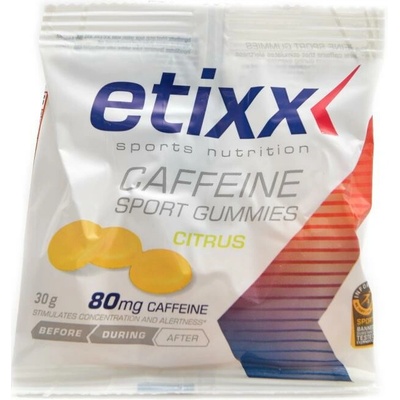Etixx Sport gummies s kofeinem citrus 30 g