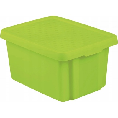 CURVER Úložný box s víkem 26L - zelený R41144