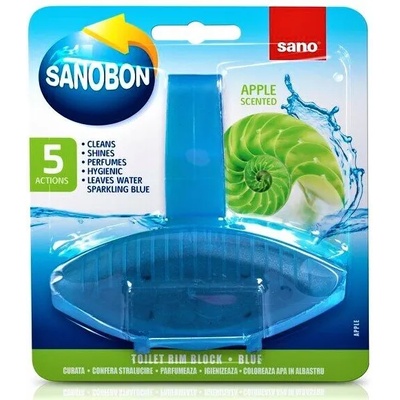 Sano Sanobon Ябълка 5в1 тоалетно блокче