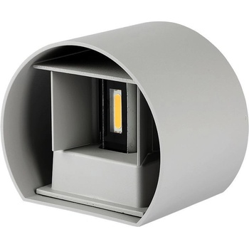V-TAC 6w Аплик Сиво Тяло Кръг ip65 4000k - 217092 (217092)
