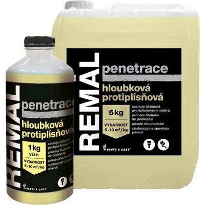 Barvy a laky Hostivař Remal Hloubková protiplísňová penetrace 5kg