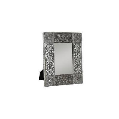 Рамка за снимки DKD Home Decor 20 x 1 x 25 cm Шампанско Дървен Алуминий Индианец