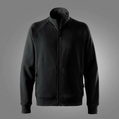 Snickers Workwear Mikina Classic na zips čierna