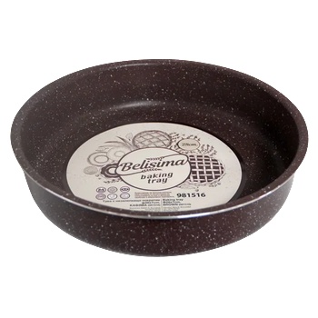 HORECANO BELISIMA-Тава с незалепващо покритие Ø36xh7cm КАФЯВА (981518) (193710-1) (01981518)