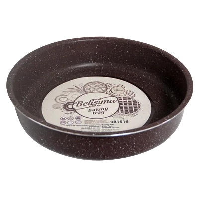 HORECANO BELISIMA-Тава с незалепващо покритие Ø36xh7cm КАФЯВА (981518) (193710-1) (01981518)