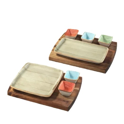 Bonna BONNA-ACACIA-Дъска за сервиране с две лица 40x27x1, 8cm (AKS 01MV) (0101361)