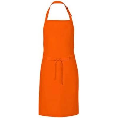 Link Kitchen Wear Gastro zástěra X986 Orange Pantone 1655 72x85cm