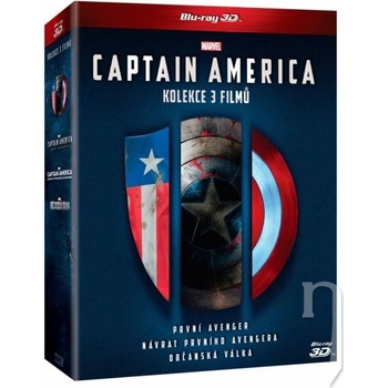 Captain America 1-3:Trilogie 3D BD