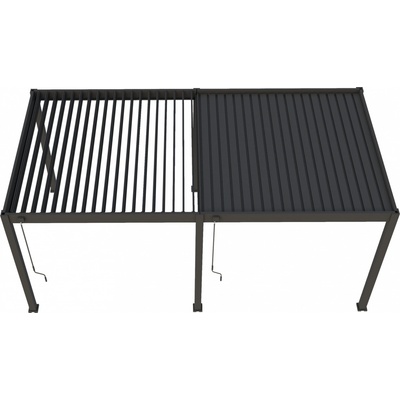 Outdoor Creations ORION 360x530cm 6 nôh Antracit RAL 7015