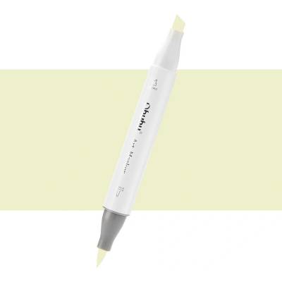 Lihová fixa OHUHU oboustranná Brush & Chisel, Anise (GY6)