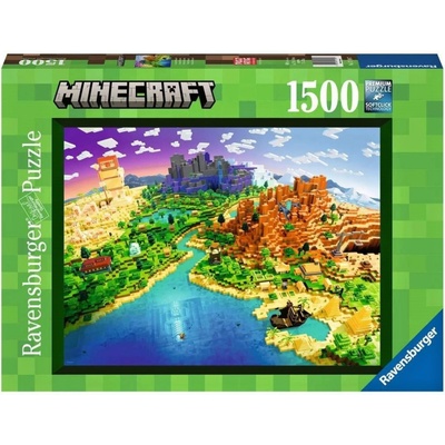 Ravensburger 17189 Minecraft Svět Minecraftu 1500 dielov