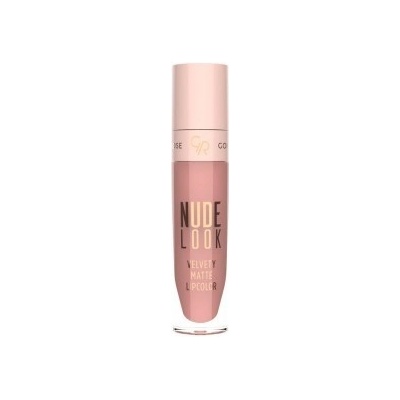 Golden Rose Nude look velvety matte lipcolor rtěnka s matným efektem na rtech 03 rosy nude 5,5 ml