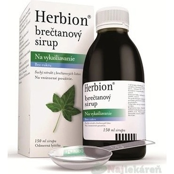 HerBion brečtanový sirup 150 ml