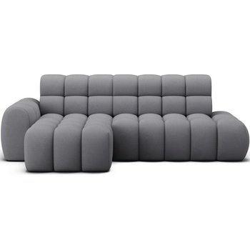 Eltap Сив разтегателен ъглов диван (ляв ъгъл) Ceedro - ELTAP (CO-CEE-LT-05CAL)