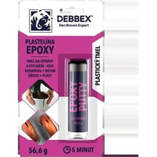 Den Braven Plastelína Epoxy blister 56,6 g svetlo čierna