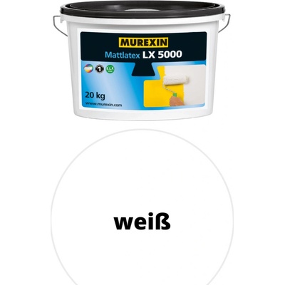 MUREXIN farba interiérová biela Mattlatex LX 5000 (20 kg)
