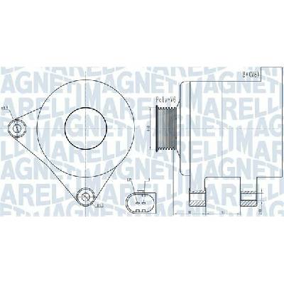Generátor MAGNETI MARELLI 063731986010