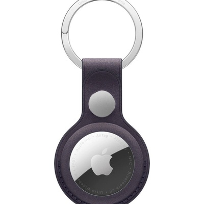 Apple AirTag FineWoven Key Ring Midnight Purple MGG04ZM/A