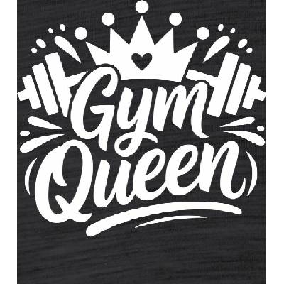 123TRIKO termoska Gym Queen, bílý potisk 500 ml