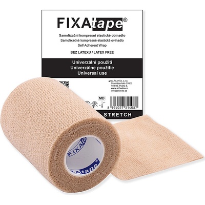FIXAtape STRETCH Samofixačné elastické ovínadlo mix farieb 7.5 cm x 450 cm 1 kus