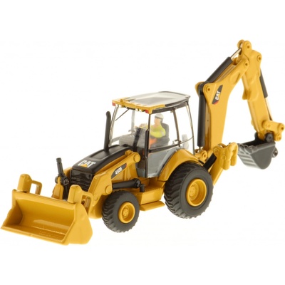 DM Diecast Masters H0 Rypadlo a nakladač CAT 450E