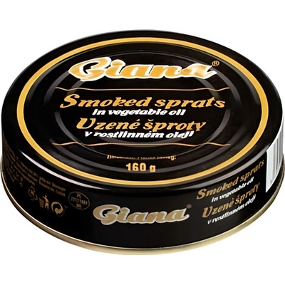 Giana Uzené šproty v rostlinném oleji 160 g